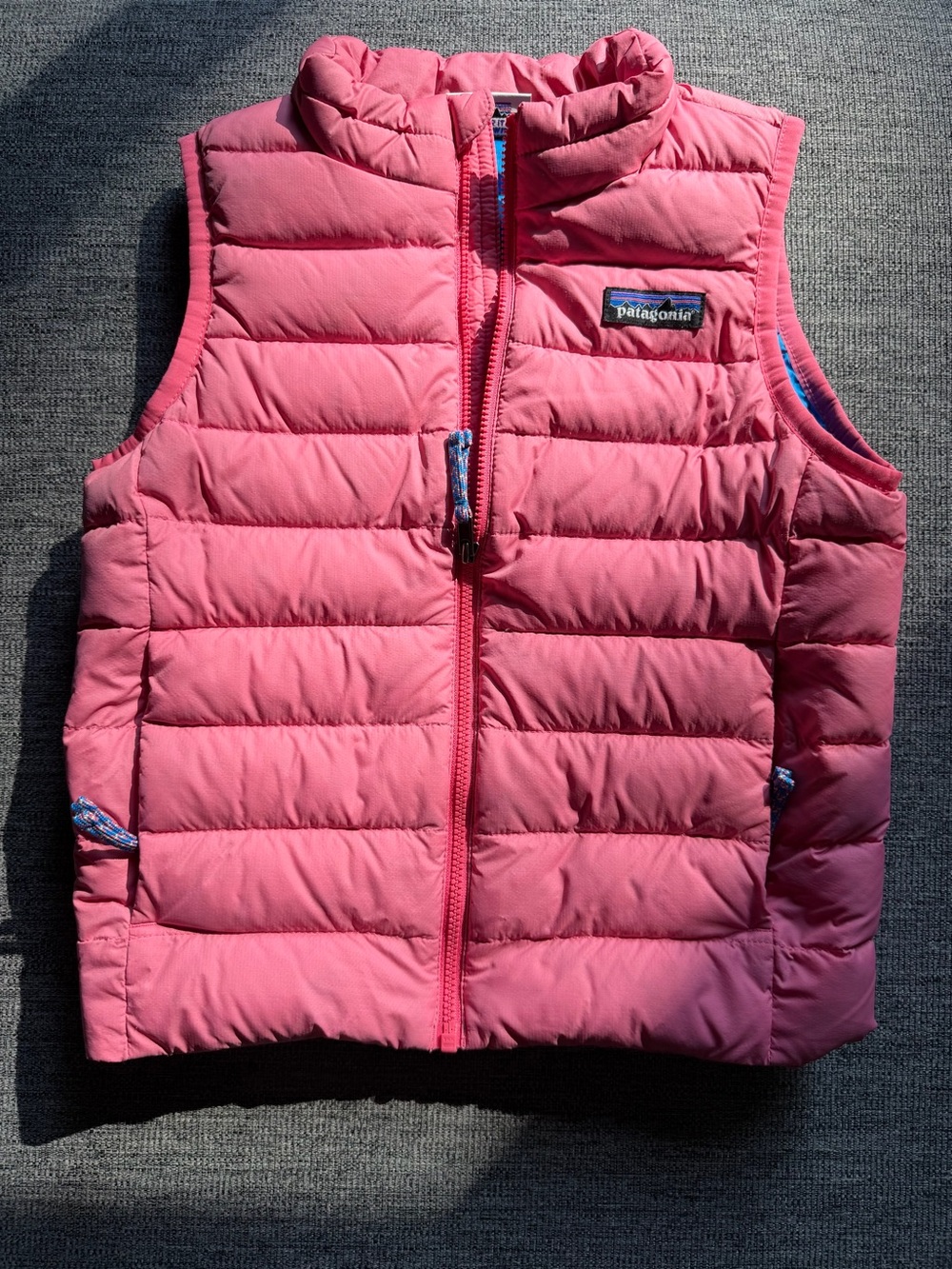 Patagonia Girls Pink Puffer Vest